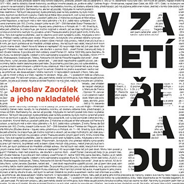 Výstava V zajetí překladu. Jaroslav Zaorálek a jeho nakladatelé