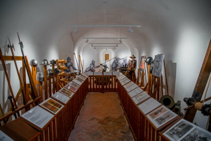 Bastion. Hrad Cheb. Foto: ©Cheb
