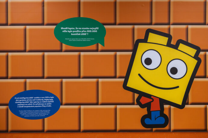 Muzeem provází hra o LEGO® experta, kde za zodpovězení všech otázek získáte diplom. Foto: ©Museum of Brick
