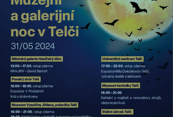 Muzejní noc Telč 2024
