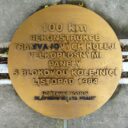 Pamětní deska na libeňském předmostí Libeňského mostu