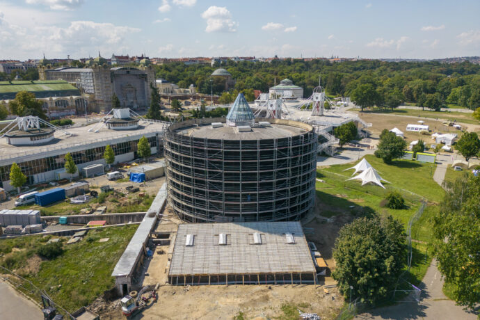 Multifunkční prostor Spirála na Výstavišti Praha