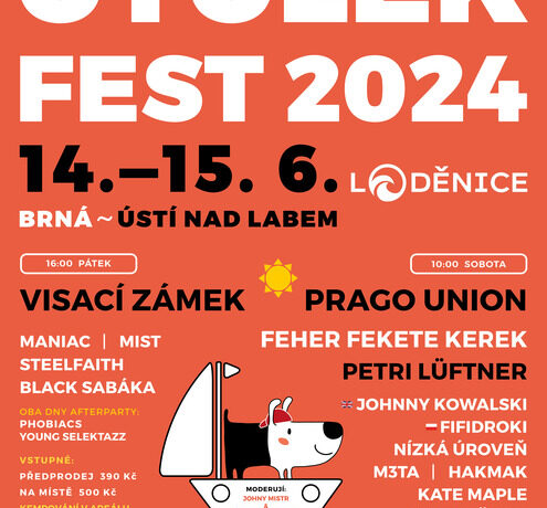 Útulek Fest 2024 v Cyklokempu Loděnice Brná v Ústí nad Labem se blíží