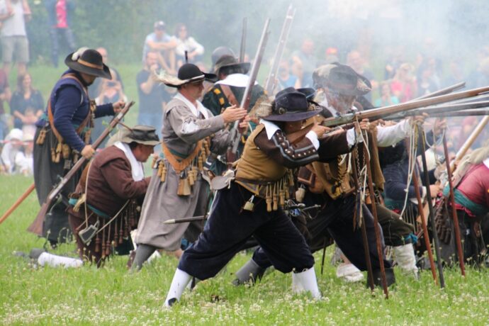 Bučovice 1645: dobývání zámku
