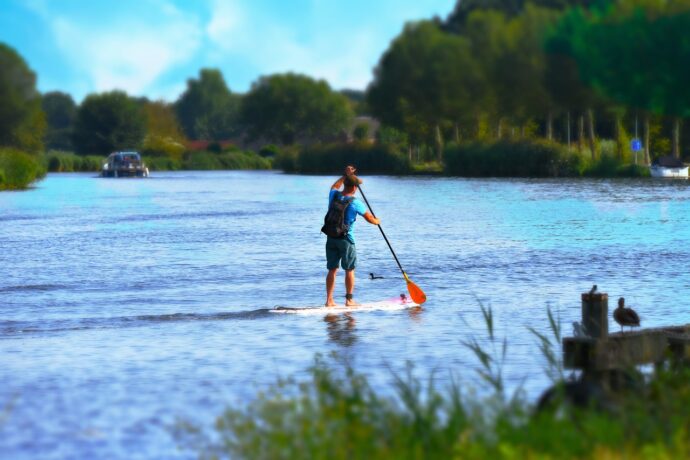 Kam na paddleboard v Brně a okolí? Top je Brněnská přehrada