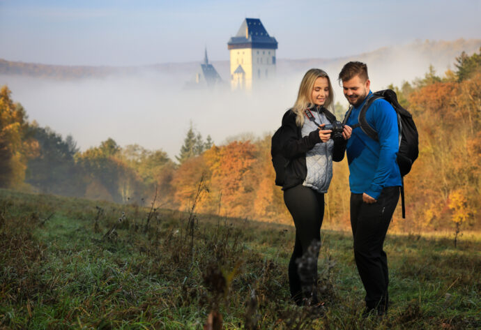 Pěší výlet na Karlštej. Solenická podkova. Foto: ©Libor Sváček