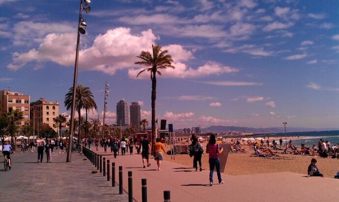 Barceloneta, Barcelona. Foto © Pixabay