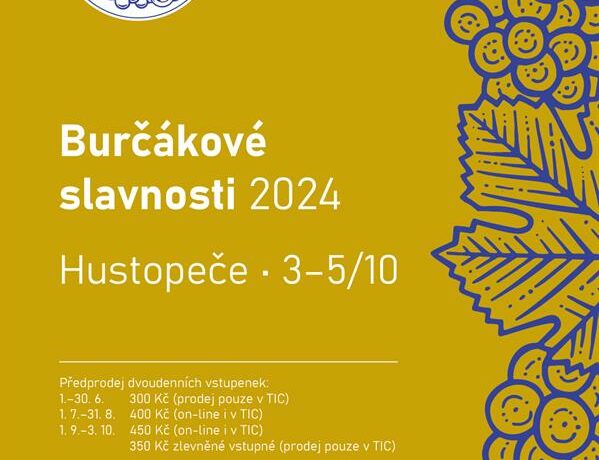 Vinobraní Hustopeče 2024. Burčákové slavnosti vás nadchnou