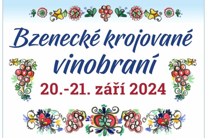 Bzenecké krojované vinobraní 2024. Oslava vína a tradice