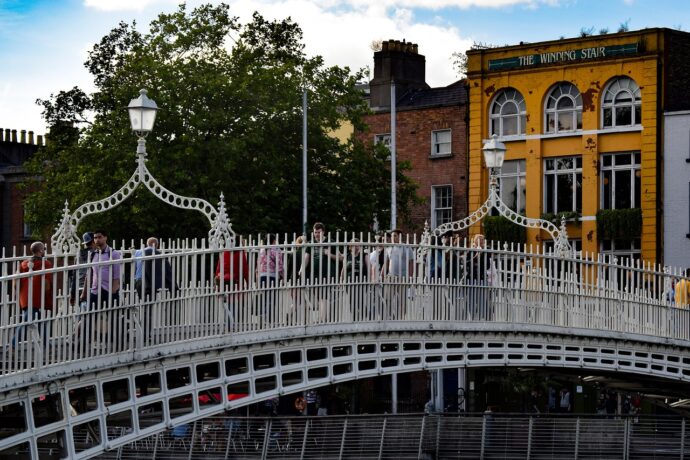 Dublin, Half Penny Bridge. Foto © Pixabay