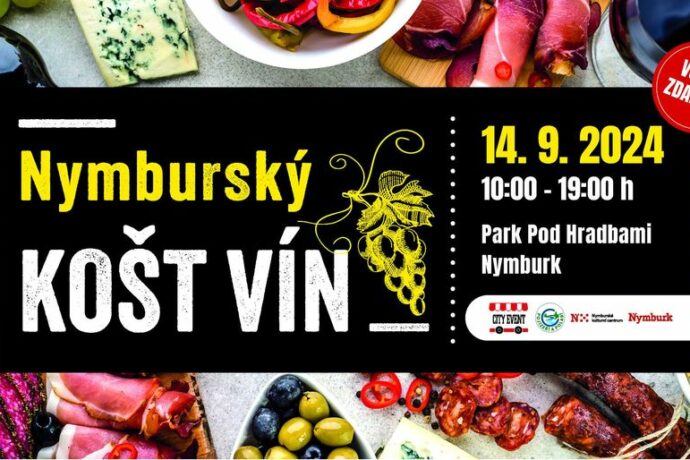 Vinobraní Nymburk 2024. Užijte si Nymburský košt vín