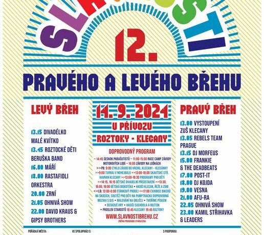Slavnosti pravého a levého břehu 2024