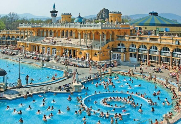Széchenyi lázně v Budapešti. Foto © Pixabay
