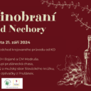 Vinobraní pod Nechory 2024. Dechová hudba, víno a zpěv
