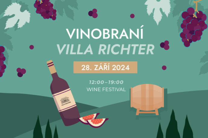 Vinobraní Villa Richter Praha 2024