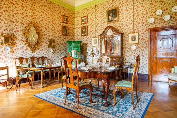 Překrásné interiéry zámku Jemniště. Foto: ©Michael Kolář