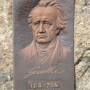 Deska J.W.Goethe. Foto: ©D. Míková