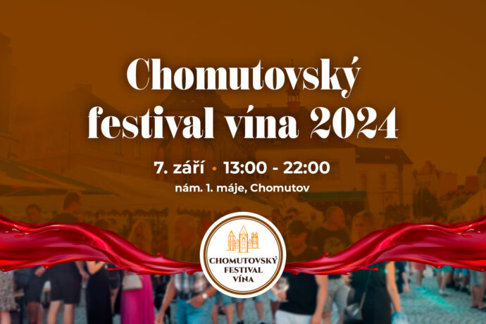Chomutovský festival vína 2024 proběhne již tuto sobotu