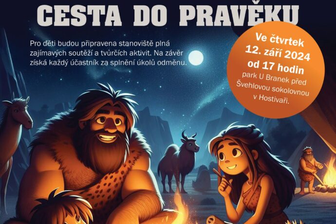 Den pro děti — super akce Cesta do pravěku na Praze 15