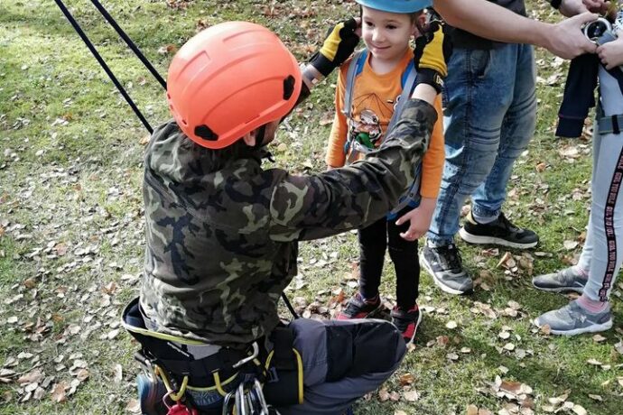 Lanový park Svatá Hora Příbram 2024