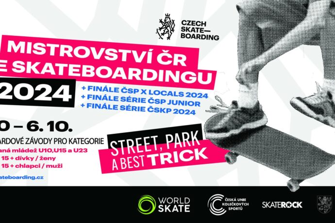 Mistrovství ČR ve skateboardingu 2024 proběhne o tomto víkendu