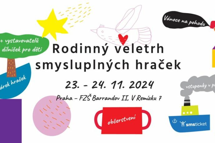 Rodinný veletrh smysluplných hraček v Praze. Konec listopadu patří dětem