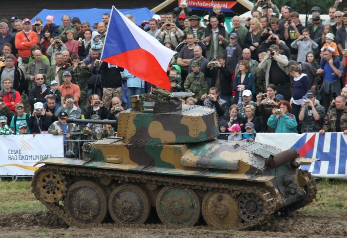 Tank LT-38 při každoročním Tankovém dni v Lešanech. Foto © VHÚ