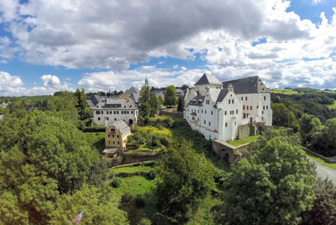 Zámek Wolkenstein. Foto: ©Dirk Rückschloss