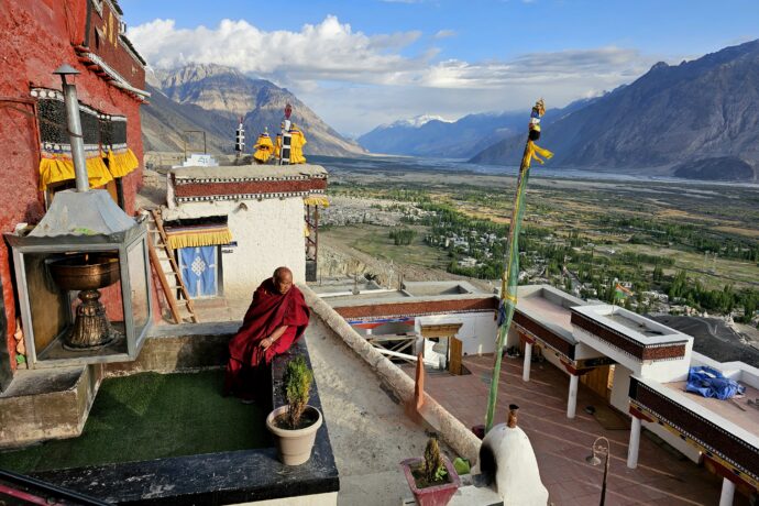 Klášter v Diskitu. Foto: ©Most pro Tibet