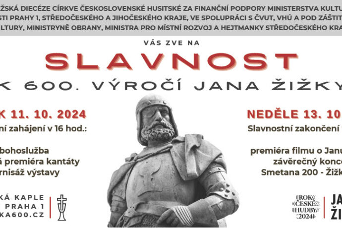 Slavnost k 600. výročí Jana Žižky v Betlémské kapli