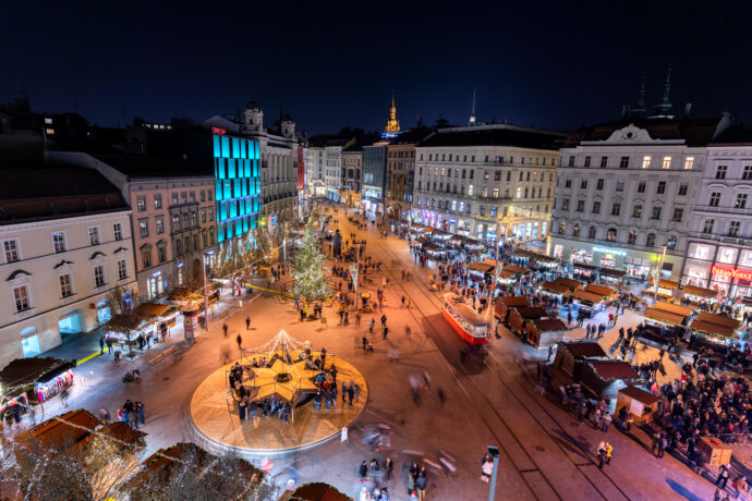 Vánoce v Brně. Foto: ©Petr Pospíchal