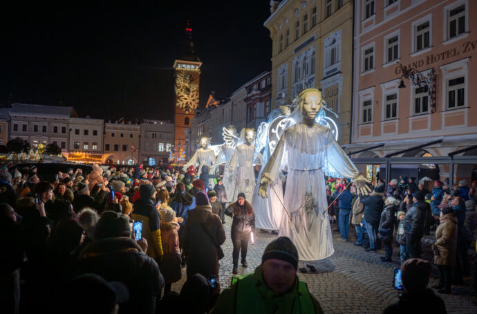 Vánoce v Českých Budějovicích. Foto: ©České Budějovice