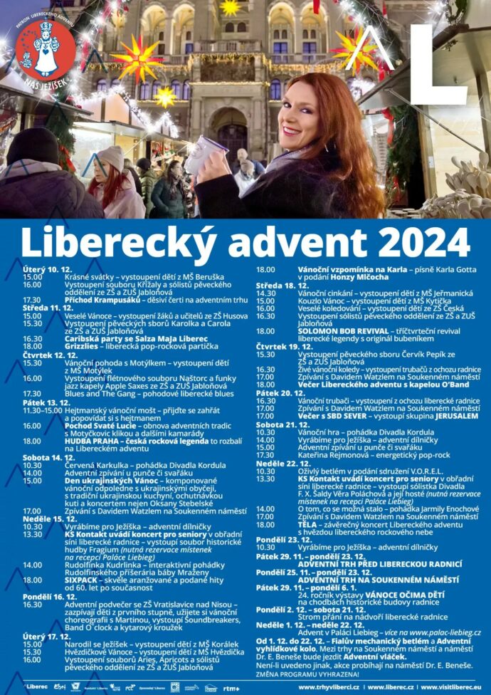 Vánoční trhy Liberec. Foto © Trhy v Liberci