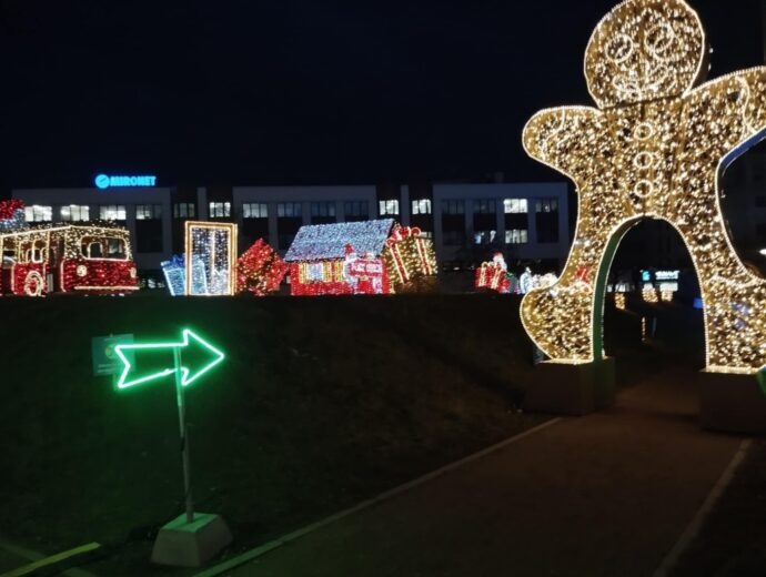 Světelný park Lumina na Chodově. Foto © KatBer