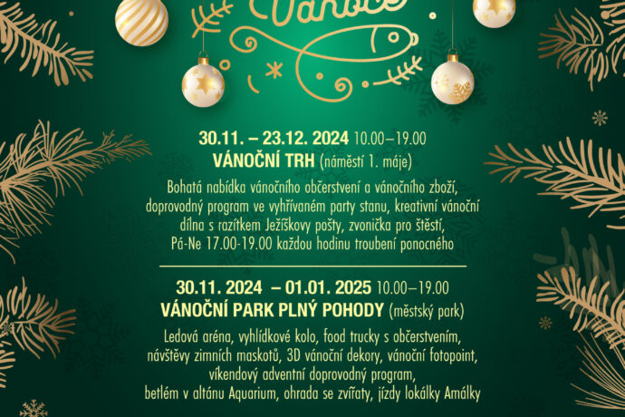 Vánoční trhy v Chomutově 2024