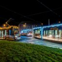 Vánoční tramvaj. Foto © Dopravní podnik hlavního města Prahy