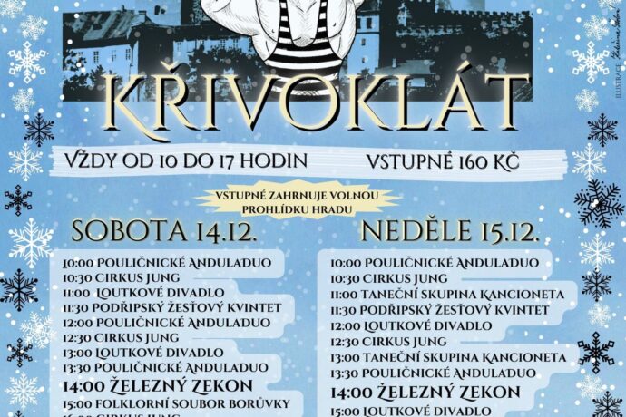 Vánoční trhy a advent Křivoklát 2024