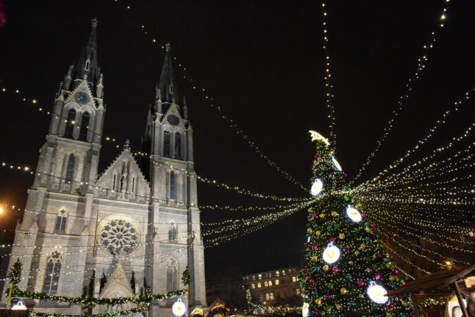 Vánoční trhy na náměstí Míru v Praze 2024