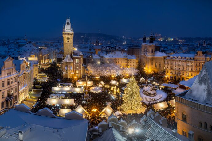 Vánoční trhy na Staroměstském náměstí 2024