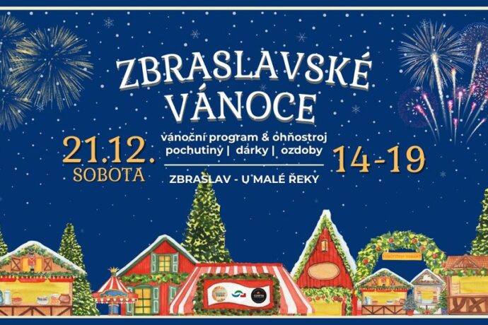 Vánoční trhy Zbraslav 2024. Zbraslavské Vánoce se blíží