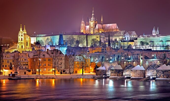 Zimní Praha. Foto © Pixabay, Julius Silver