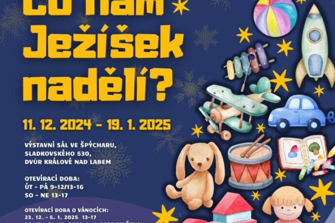 Dětská výstava ve Dvoře Králové: Co nám Ježíšek nadělí?