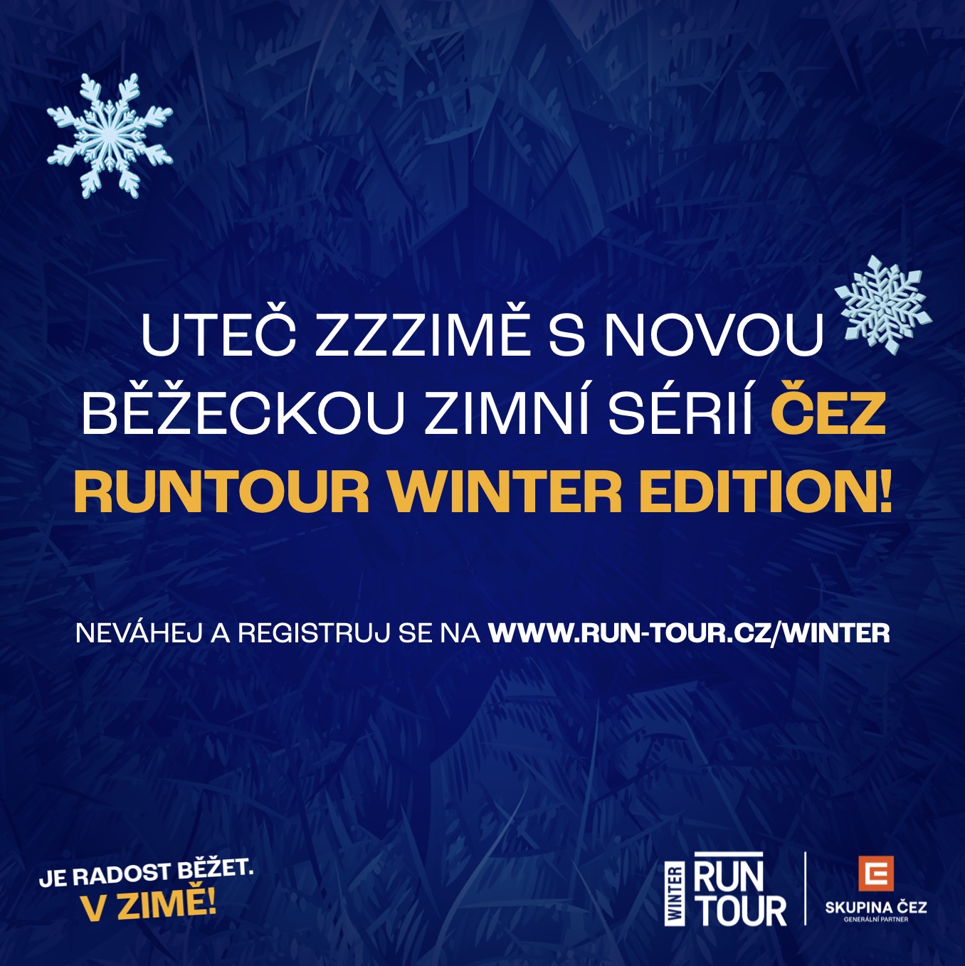 Zimní závody ČEZ RunTour Winter Edition se blíží