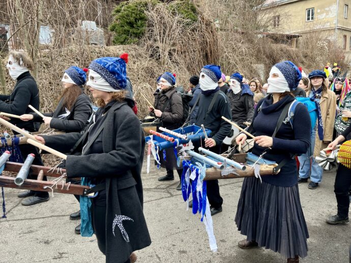 Masopust v Roztokách u Prahy. Foto: ©Šárka Kobrynová