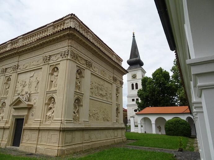 Kosmonosy, loreta, Santa Casa a zvonice. Foto © Palickap / Creative Commons / CC BY-SA 4.0
