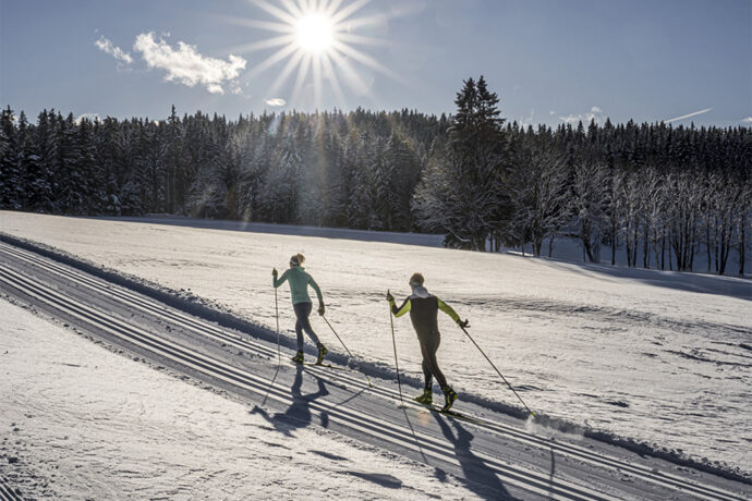 Běžkování na Waldloipe v regionu Schladming-Dachstein. Foto: ©Gerhard Pilz