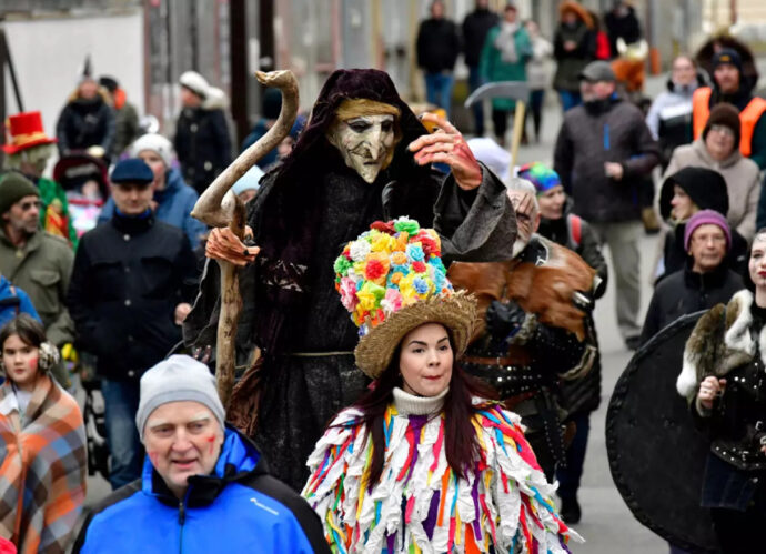 Masopust, Zámek Žirovnice. Foto: ©Vysočina