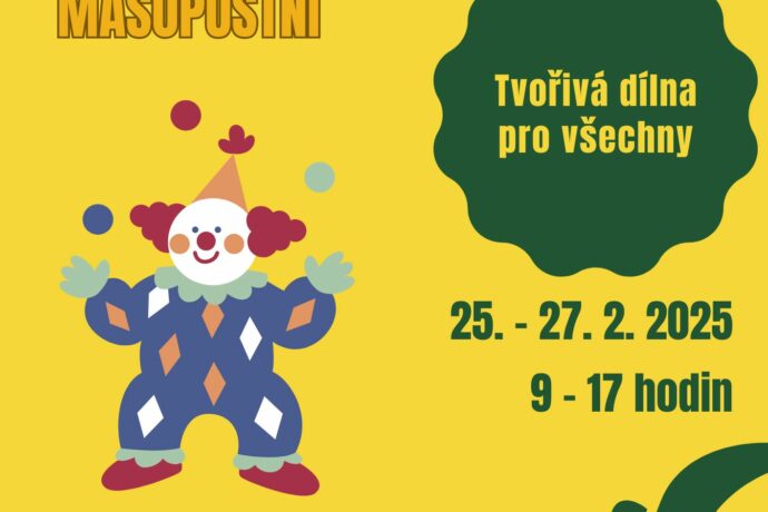 Masopustní dílničky ve Staré papírně v Žatci