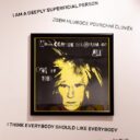 Pop art a jeho král Andy Warhol. Foto: ©Central Gallery