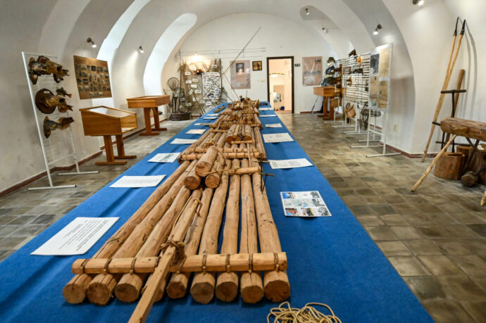 Muzeum řeky Otavy a voroplavby na zámku Střelské Hoštice. Foto © se svolením Píseckem